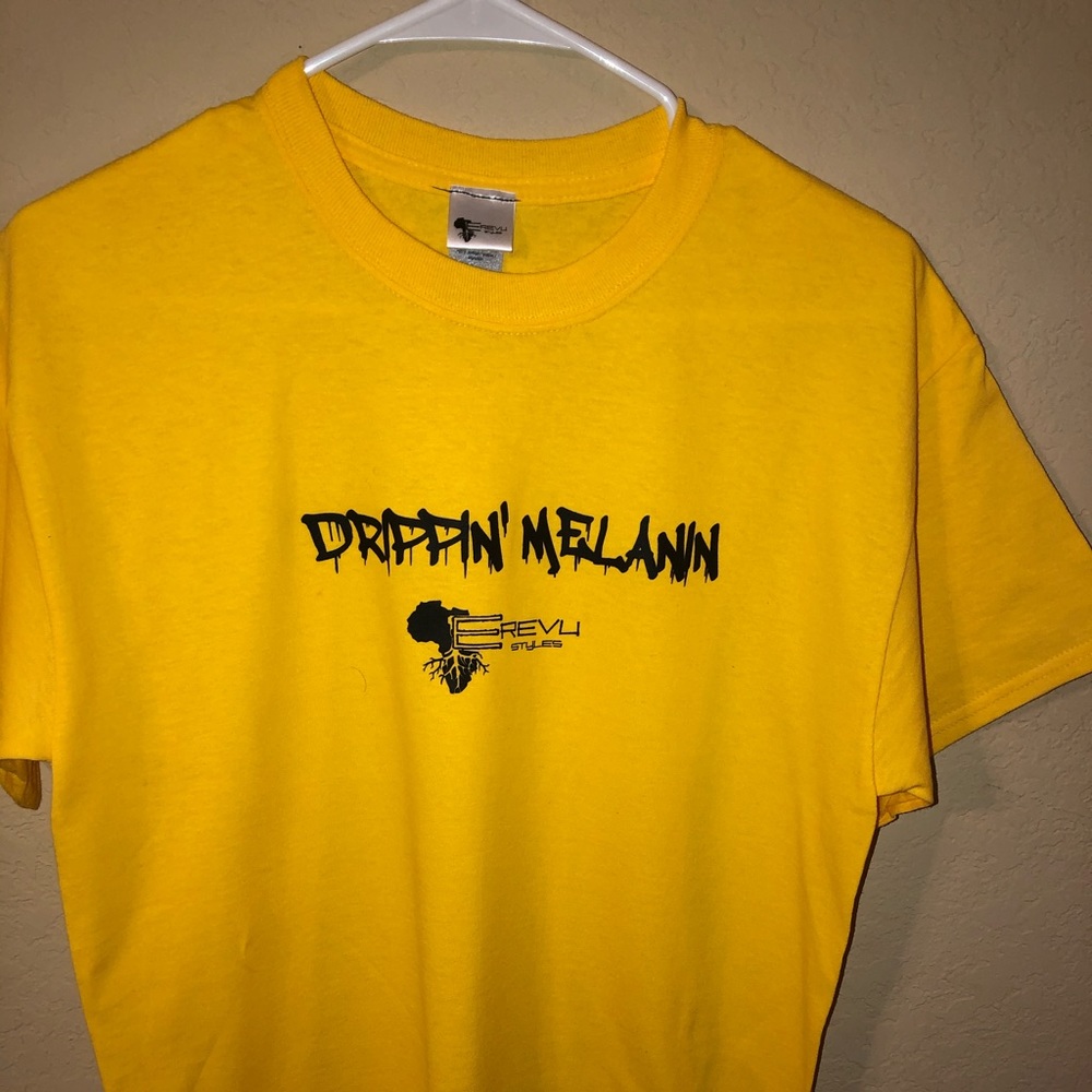 Drippin’ Melanin Yellow M Shirt